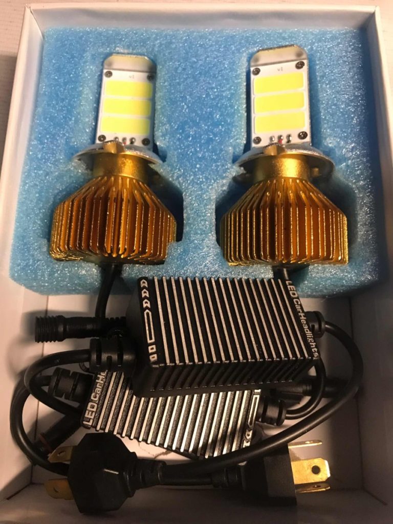 luces led dual color h4