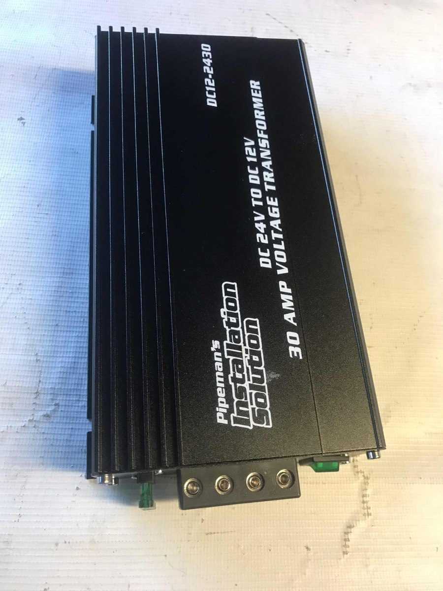 Inversor De Voltage 24v / 12v 30amp Para Camiones