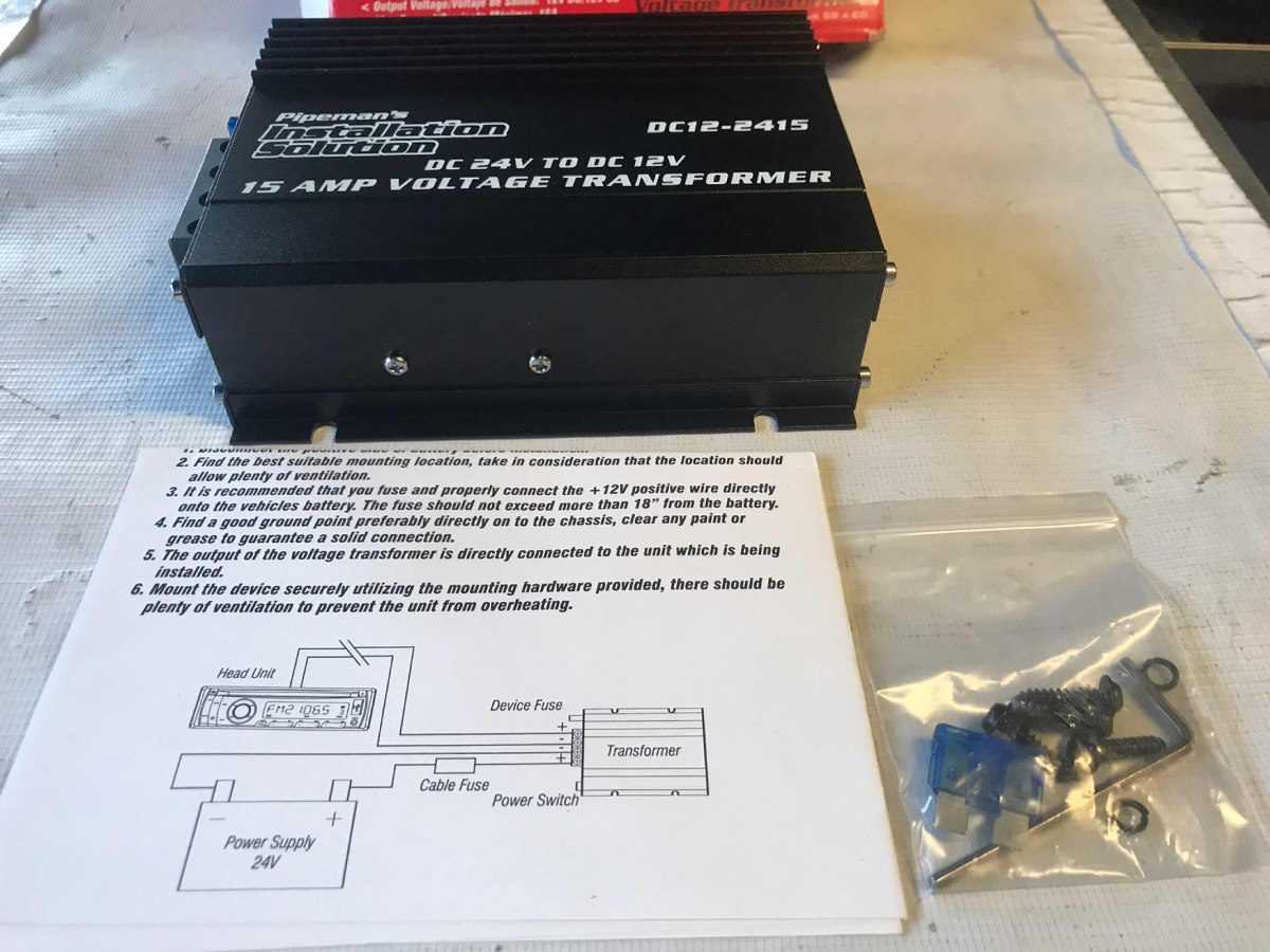 Inversor De Voltage 24v / 12v Instalar Radios En Camiones - Imagen 3