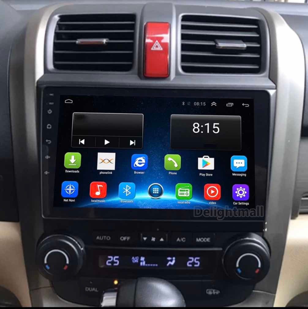 Pantalla 9p Android 10 Gps Wifi Honda Crv Alarmas Car Audio